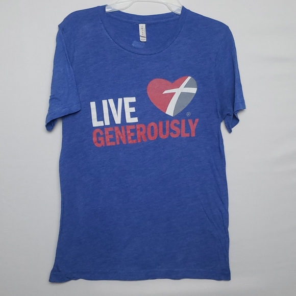 Men Live Generously Shirt - Picture 1 of 4